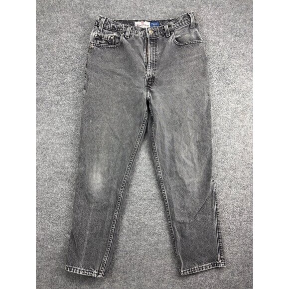 VNTG Levi's 540 Jeans Men's 34x29 Leather Patch Signature Relaxed Fit USA Made - Picture 1 of 9